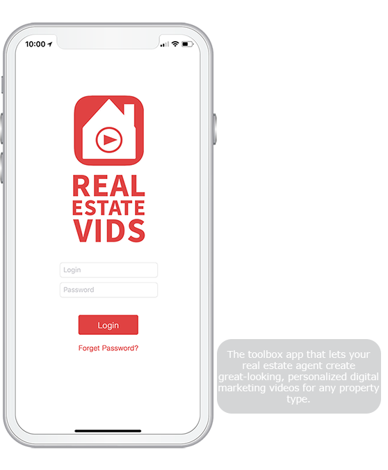 Real Estate Vids app