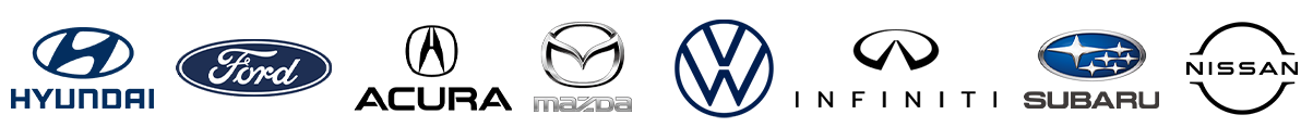 Multiple car dealer logos
